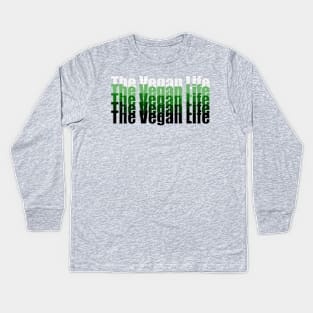 The Vegan Life Kids Long Sleeve T-Shirt